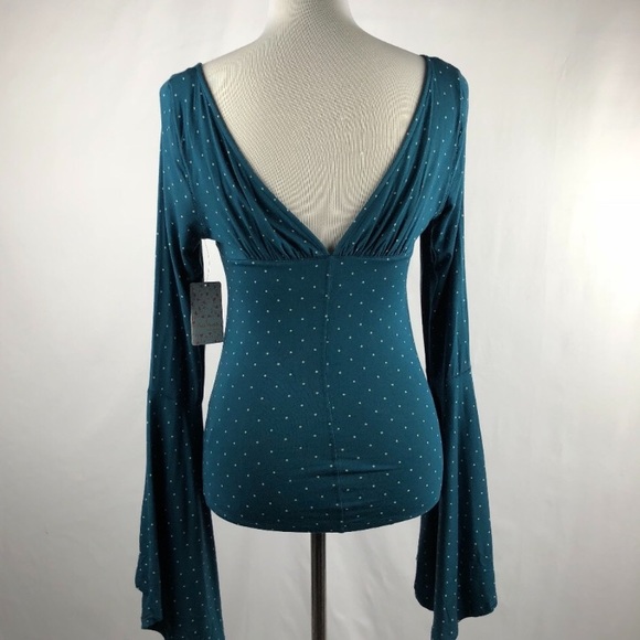 ✨Free People What A Babe Polka Dot Top - Picture 7 of 8